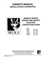 Wolf Range WKEFD-ML-114589 User manual