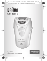 Braun Legs 3370, 3380, Silk-épil 3 User manual