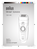 Braun 7281 WD, Silk-épil Xpressive User manual