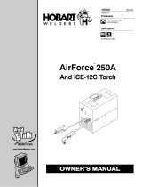 Hobart Welding Products AirForce 250A User manual