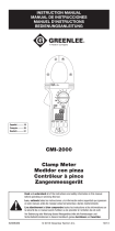 Greenlee CMI-2000 User manual