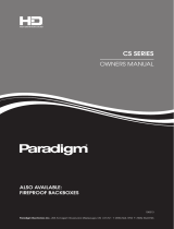 Paradigm CS-LCR v3 User manual