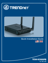 Trendnet TEW-638APBv2 Owner's manual