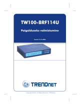 Trendnet TW100-BRF114U Quick Installation Guide