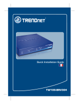 Trendnet TW100-BRV304 Owner's manual