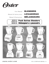 Oster Push Button Blenders User manual