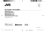 JVC KD-X33MBTE Owner's manual