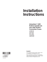 GE ZSC1202J3SS Installation guide