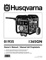 Briggs & Stratton 1365GN Owner's manual