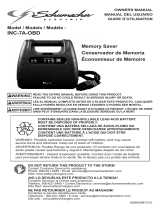 Schumacher INC-7A-OBD - Memory Saver Owner's manual