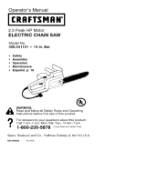 Craftsman 358341151 Owner's manual