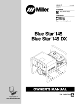 Miller BLUE STAR 145 DX User manual