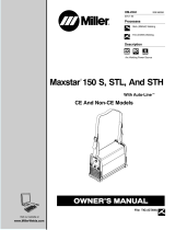 Miller Maxstar 150 STH Owner's manual