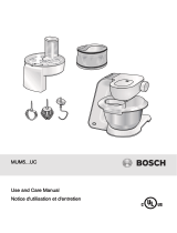 Bosch MUM51U10UC/01 User manual