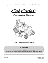 Cub Cadet XT1 Enduro User manual
