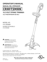 Craftsman 315CR2000 Owner's manual
