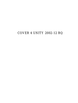 Peavey Unity 2002-12 RQ Compact Mixer Owner's manual