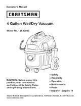 Craftsman 12512002 Owner's manual