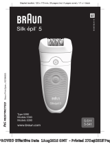 Braun 5-511, 5-541, Silk-épil 5 User manual