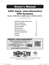 Tripp-Lite OMNIVS800/OMNIVS1000/OMNIVS1500XL UPS Owner's manual