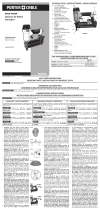 Porter-Cable NS150C User manual