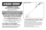 Black & Decker GH710 Owner's manual