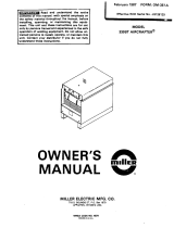 Miller JG126129 Owner's manual