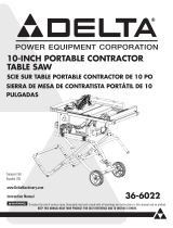 Delta 36-6022 Owner's manual