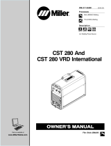 Miller CST 280 VRD International Owner's manual