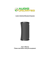 Audio Unlimited Bluetooth Speaker User manual