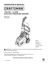 Craftsman 13875275 Owner's manual