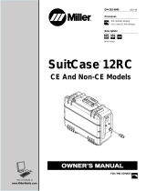 Miller SuitCase 12RC Owner's manual