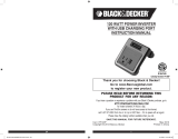 BLACK DECKER PI120P User manual