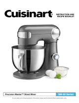 Cuisinart Precision Master Stand Mixer SM-50 Series Owner's manual