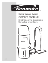 Kenmore Central vacuum system Owner's manual