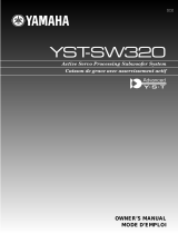 Yamaha YST-SW320 User manual
