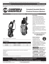 Campbell Hausfeld PW182501 Operating Instructions Manual