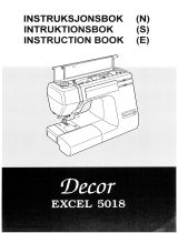 JANOME 5018 Decor Excel Owner's manual