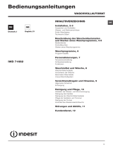 Whirlpool IWD 71682 B (DE) User guide