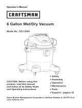 Craftsman 12512004 Owner's manual