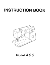 JANOME 405 Owner's manual