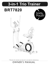 Body Flex Sports BRT7820 Owner's manual