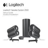 Logitech Speaker System Z553 Quick start guide