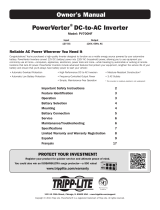 Tripp Lite PV700HF Inverter Owner's manual