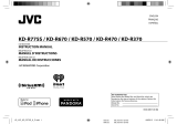 JVC KD-R370 User manual