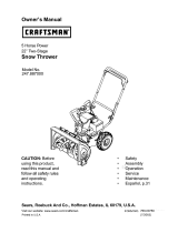 Craftsman 247887000 Owner's manual