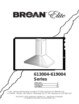 Broan Premier NP61000 Series User manual