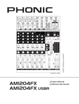 Phonic AM 1204FX User manual