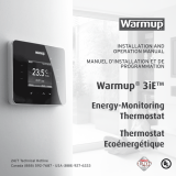 Warmup 3iE Energy-Monitoring Thermostat Owner's manual