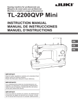 Juki TL-2200QVP Mini User manual